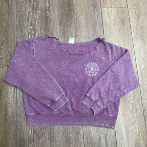 Victoria’s secret PINK cropped sweatshirt